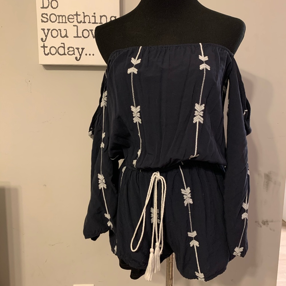 Off the Shoulder Romper